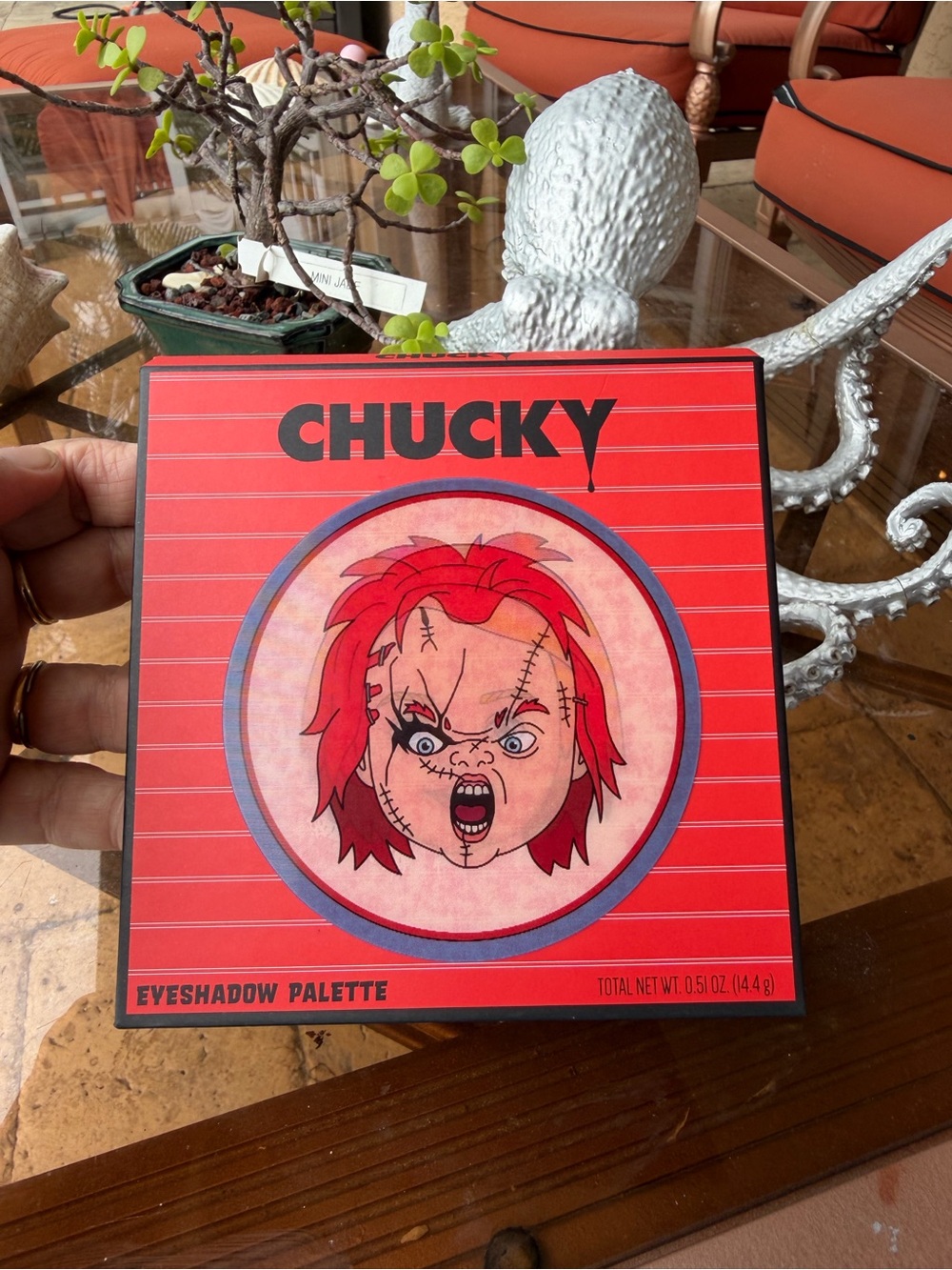 Chucky Dark Eyeshadow Palette — Bold Dark Shades